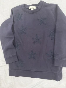 Stella McCartney kids cotton sweatshirt,starfish,navy,6 y - Picture 1 of 4