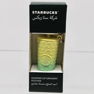 2024 Starbucks Diamond Schlüsselanhänger Ornament Rarität aus Katar - Bild 1 von 9