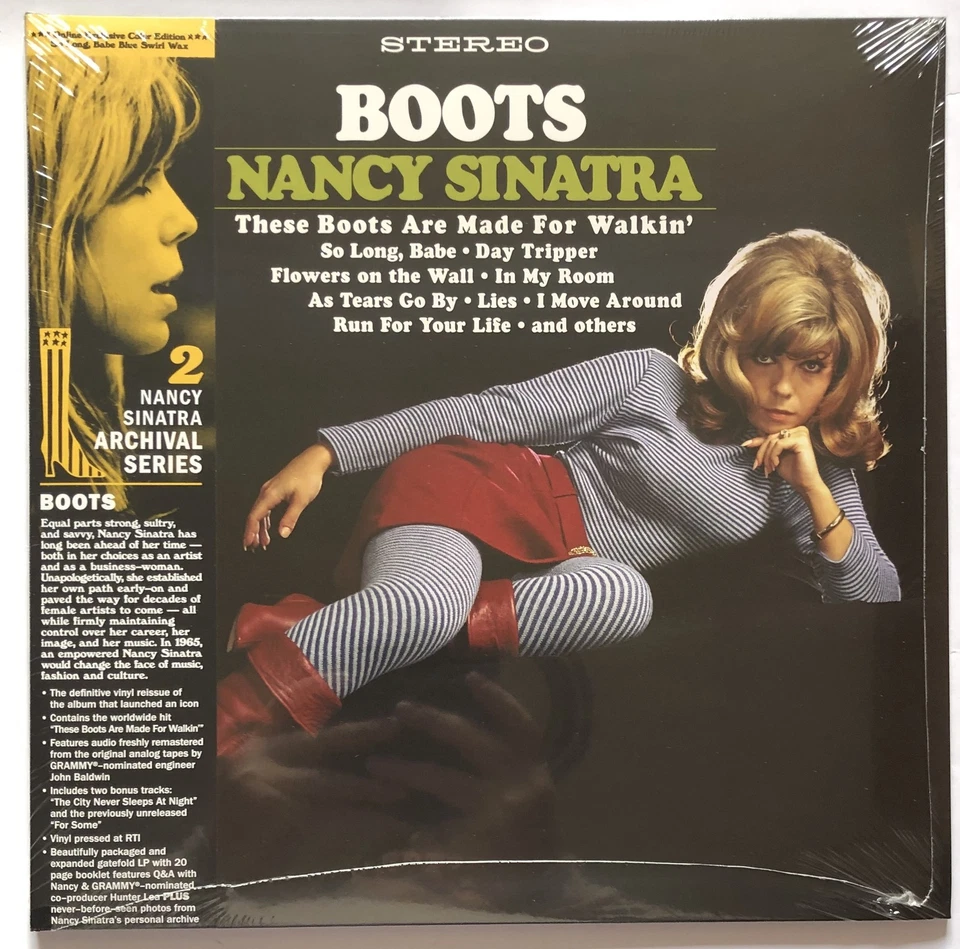 Nancy Sinatra - Boots - New Vinyl Record 2LP - W11501z - Image 1 of 1
