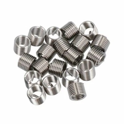 ALLTOOETOOLS Helicoil Type Insert Thread Repair Inserts Kit M5 M6 M8 M10 M12 M14 10/25PCS