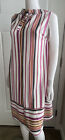 Apt 9 Pink White Striped Tunic Dress Sleeveless Altered To Sz Xl