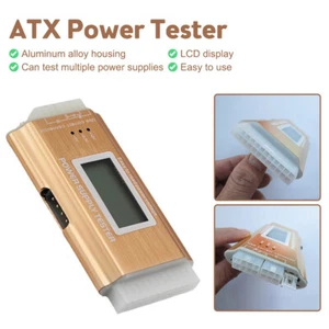 Netzteil Tester PC Computer LCD 20/24 Pin 4 Netzteil ATX BTX ITX SATA Festplatte Digital - Bild 1 von 12