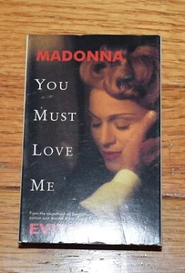 You Must Love Me [Single] by Madonna (Cassette, Oct-1996, Warner Bros.) Evita - Imagen 1 de 2