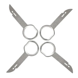 4 PCS Car Radio Stereo Removal CD Release Tool Pin Keys Set For VW Audi Ford - Picture 1 of 8