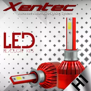 XENTEC 38800LM 388W Cree LED Headlight Kit H1 6000K Bulbs White XENON Color Pair - Picture 1 of 12