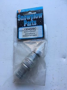 NEW S.A.M SNOWPLOW 1/4" NPT COUPLER, MALE HOSE 1304029C - Bild 1 von 2