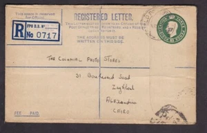 WW2 3d forces reg. stat. env. FPO 658 Lcpl A Ovino? RAF El Adem Tobruk 1946 - Picture 1 of 2