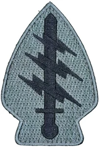 US ARMY SPECIAL FORCES COMMAND ACU DARK MILITARY TACTICAL HOOK MORAL PATCH - Bild 1 von 2