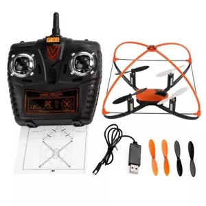 XT FLYER 2,4 GHz 4 CH Mini RC Quadricottero con Telaio Protettivo Autocorreggente Brevettato - Foto 1 di 12