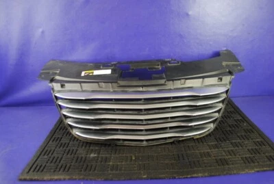 11-14 Chrysler 200 Front Grille Grill Upper Chrome Surround Silver Slats OEM - Image 1 of 4