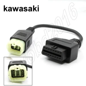 OBD2 Diagnostic Code Reader Adapter Scanner Cable for Kawasaki Motorcycles - Picture 1 of 1