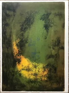 DANG LEBADANG RARE LITHOGRAPHIE WESTON 1967 ARCHES DÉDICACE MADELEINE PETIT - Picture 1 of 3