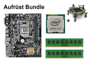 Lot ASUS H110M-PLUS + Intel Core i7 + 8 Go - 32 Go de RAM - Photo 1/7