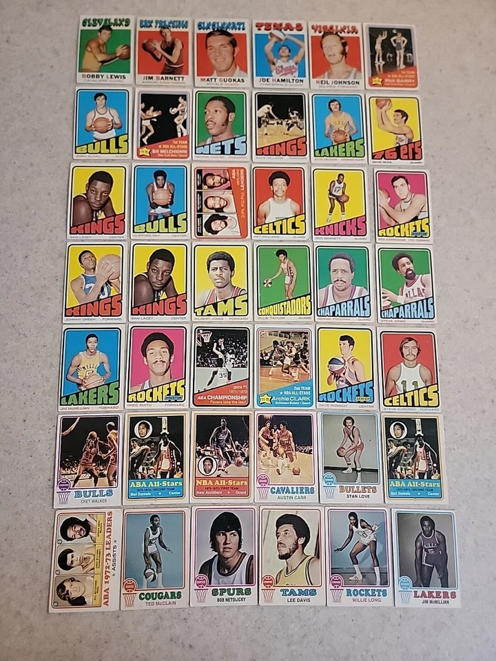 Topps Vintage Basketball 1971 To 1980 Single Cards Your Choice - Image 1 of 4