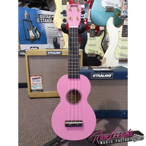 Mahalo MR1 Rainbow Series Soprano Ukulele in Pink with Carry Bag - Picture 1 of 6
