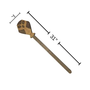 Owlbert Owl House Staff | Eda’s Owlbert Palisman Staff | Owl House Costume Prop - Picture 1 of 4