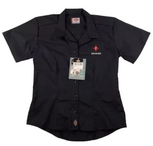 Dickies Specialized Bicycles Factory Mechanics Shirt-Quasar Women's XS , Black - Picture 1 of 16