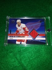 Steve Yzerman 2004-05 Pacific Hockey /850 Game Worn Jersey Card #14 