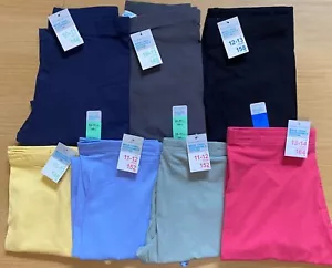Primark Girls Essential Full-Length Leggings Black/Navy/Charcoal 2-15 Years - Picture 1 of 17