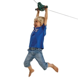 Zip Line Flying Fox Green outdoor playground kids play equipment accessories - Picture 1 of 3