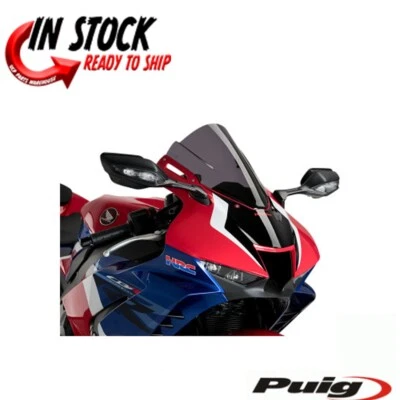 PUIG Z-RACING PARABRISAS HUMO OSCURO HONDA 21-2023 2025 CBR1000RR-R FIREBLADE SP Foto 1 de 4