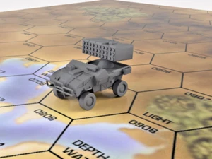 Portador SRM ligero | Vehículo escala 1:285 de 6 mm | Miniatura Battletech - Imagen 1 de 1