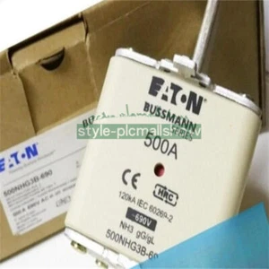 3PCS EATON BUSSMANN 500NHG3B-690 500A 690V Fuse NEW - Picture 1 of 5