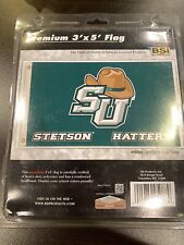 Stetson Hatters Wordmark Flag Large 3’ x 5’ New In Packaging NCAA Florida