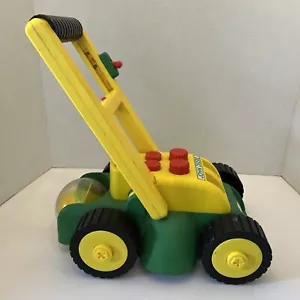 Vintage Learning Curve Electronic John Deer Push Mower For Parts Not Working - Picture 1 of 11
