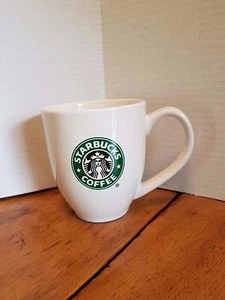 Vintage STARBUCKS Coffee Cup MUG Mermaid Siren Logo 2007 RETIRED  14 FL OZ - Picture 1 of 3