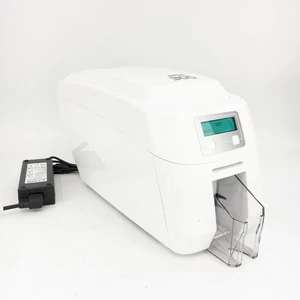 Magicard 300 Duo ID Card Printer - 800 + Cards Printed - Both Hoppers + PSU - Picture 1 of 8