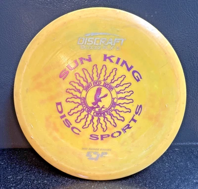 Discraft Buzzz ESP FLX Old Gummy 2007 Red Hawk Am Champ Skinny Tooled 177g Used - Image 1 of 4