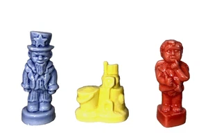 Wade Whimsies Calendar Series February July August Cupid Uncle Sam Sandcastle - Picture 1 of 6