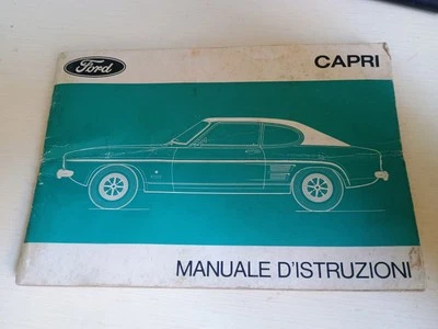 Ford Capri Libretto Uso Manutenzione - Immagine 1 di 4