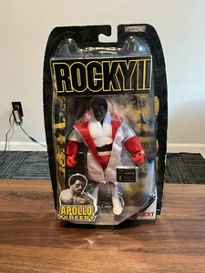 Apollo Creed Rocky 2 Jakks Pacific Ring Attire Action Figure - Picture 1 of 2