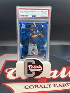 2023 Bowman Chrome Draft Sapphire Edition - C.J. Kayfus #BDC-101 RC PSA 10 GEM - Picture 1 of 1