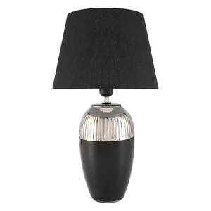 Paulmann Midnight Beauty - Tischleuchte Schwarz/Silber 20W E27 Schalter - NEU - Bild 1 von 1