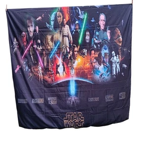 Star Wars Black Twin/Full/Queen/King Bed Duvet/Quilt Cover Set  1 Pillowcase - Picture 1 of 9