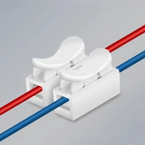 26Pcs CH2 Spring Quick Wire Connector Cable Clamp Terminal Block Cable Clamp _pu - Zdjęcie 1 z 14
