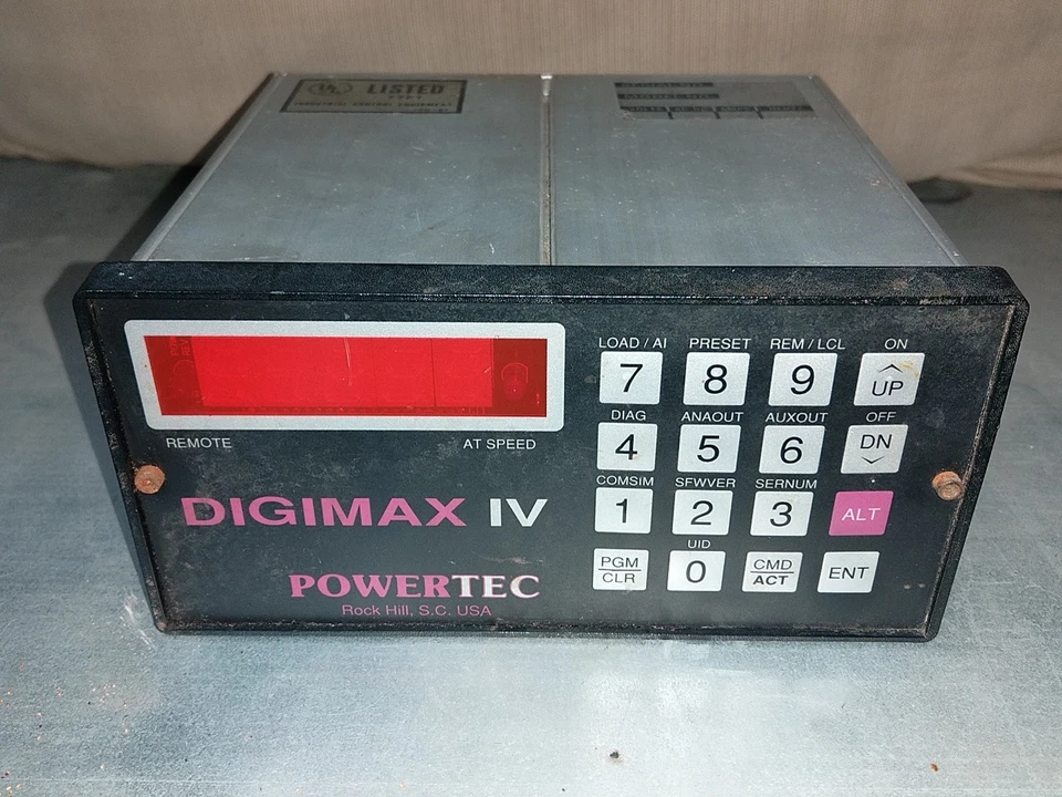 POWERTEC DIGIMAX IV DIGITAL SPEED / RATIO Motor CONTROLLER - Image 1 of 3