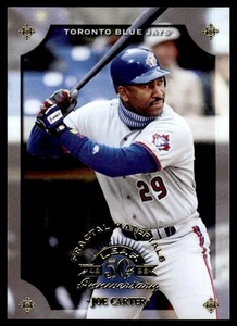 1998 Leaf Fractal Materials Joe Carter 0857/3250 Toronto Blue Jays #19 - Picture 1 of 2