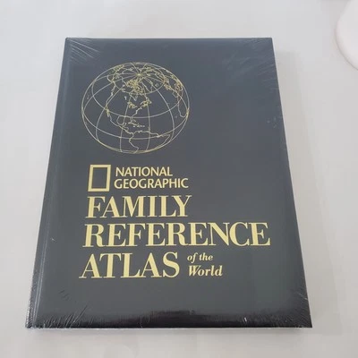 National Geographic FAMILY REFERENCE ATLAS of the World Book NEW/SEALED!  Foto 1 de 4