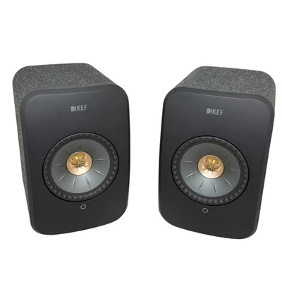Altavoces de estantería inalámbricos KEF LSX II negro carbón caja abierta nunca registrados Foto 1 de 4