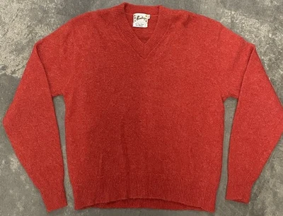 Cárdigan Suéter Vintage Años 70 Mohair Lana Fina Mezcla Mohair Hombre’s Grande Foto 1 de 4