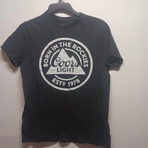 coors light estd. 1978, Born in the Rockies Grafik T-Shirt 2020, schwarz, Small - Bild 1 von 3