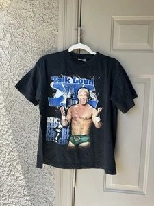 Y2K Mr. Kennedy Wrestling Talk Loud Front & Back Graphic Tee Youth Size Large - Picture 1 of 9
