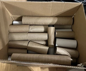 100 leere Toilettenpapierrollen sauber 2 Papierhandtuch Basteln Kunstbedarf Projekte - Bild 1 von 2