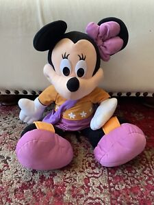 Minnie Mouse Plush 28" Toys R Us Purse Flower Sandals Large Stuffed Fashion Doll