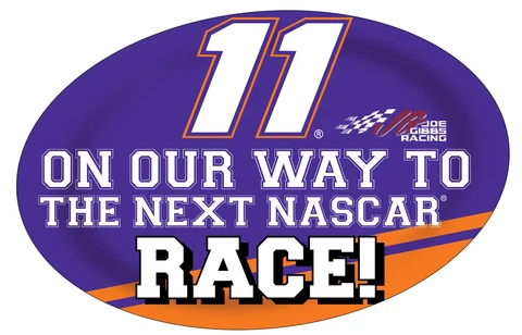 NASCAR #11 Denny Hamlin Jumbo Race Day Magnet-NASCAR Large Magnet NEW for 2016 Cover