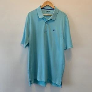 Men’s XLT IZOD Advantage Performance Natural Stretch Polo Baby Blue - Picture 1 of 14